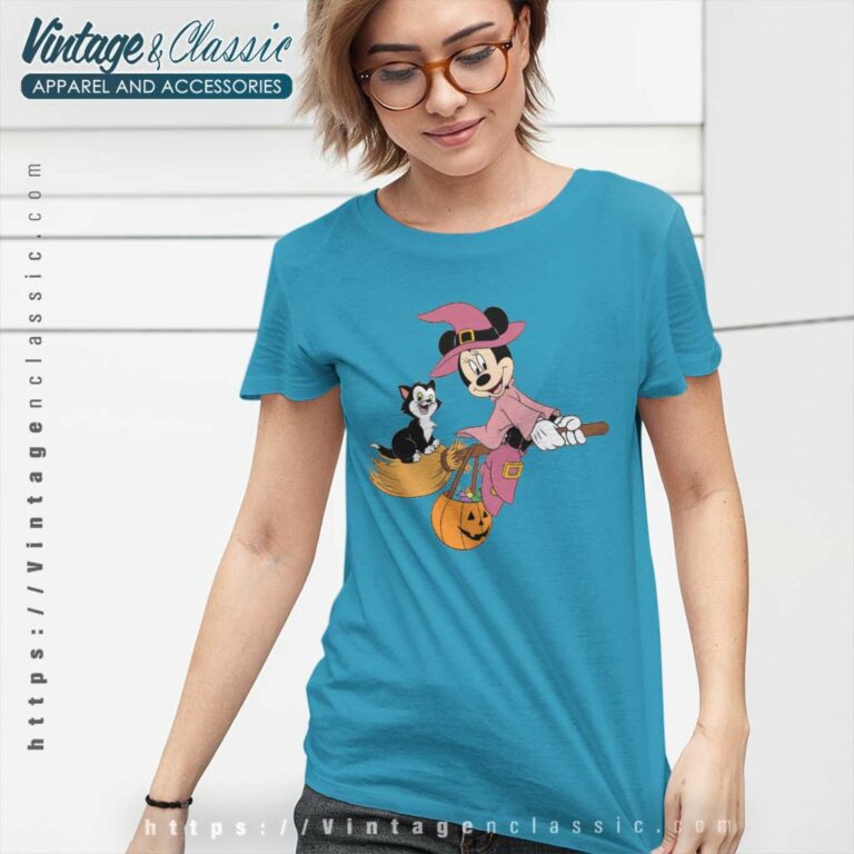 Minnie Flying Witch Costume Halloween T Shirt Minnie Flying Witch Costume Halloween T Shirt