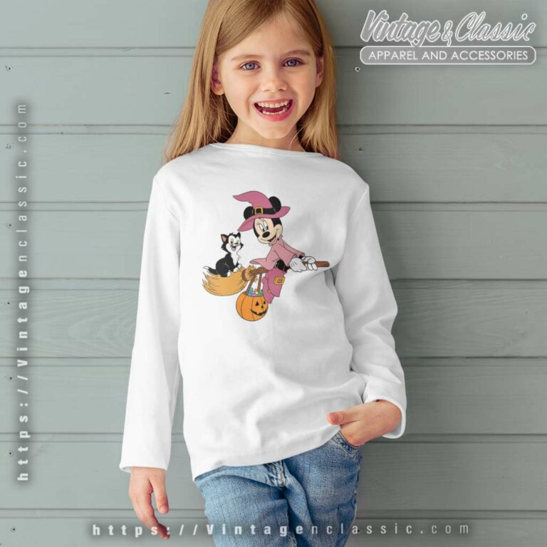 Minnie Flying Witch Costume Halloween kids Longsleeves Minnie Flying Witch Costume Halloween kids Longsleeves