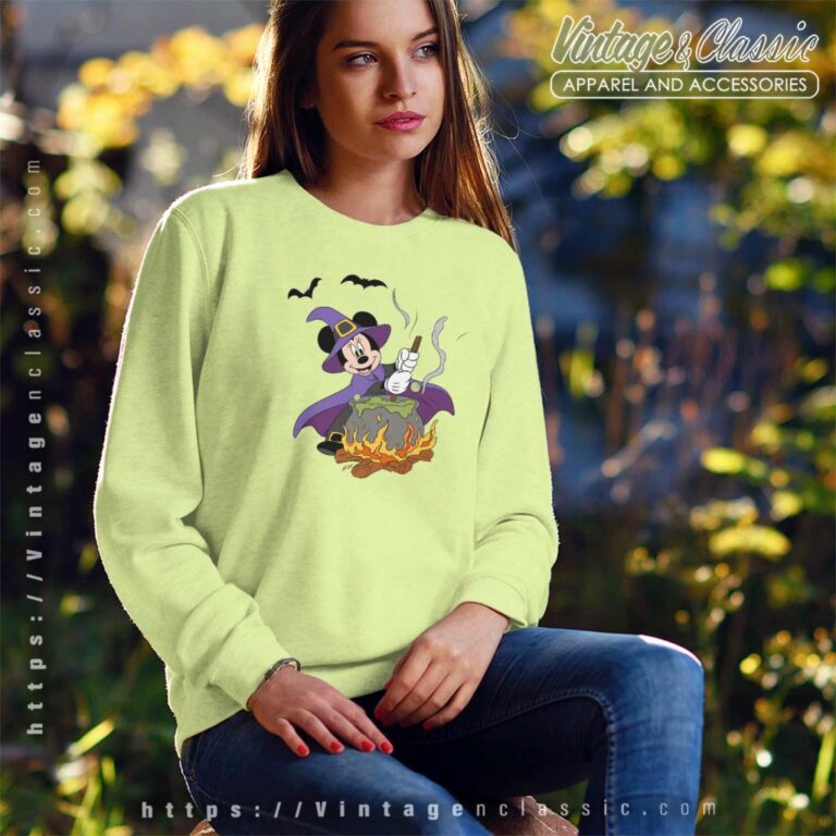 Minnie Halloween Shirt Cauldron Sweatshirt Minnie Halloween Shirt Cauldron Sweatshirt