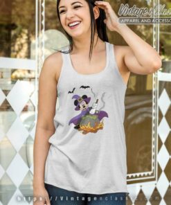 Minnie Halloween Shirt Cauldron Tank Top Racerback