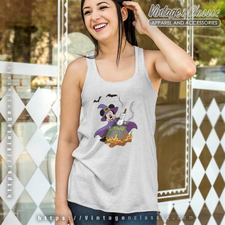 Minnie Halloween Shirt Cauldron Tank Top Racerback Minnie Halloween Shirt Cauldron Tank Top Racerback