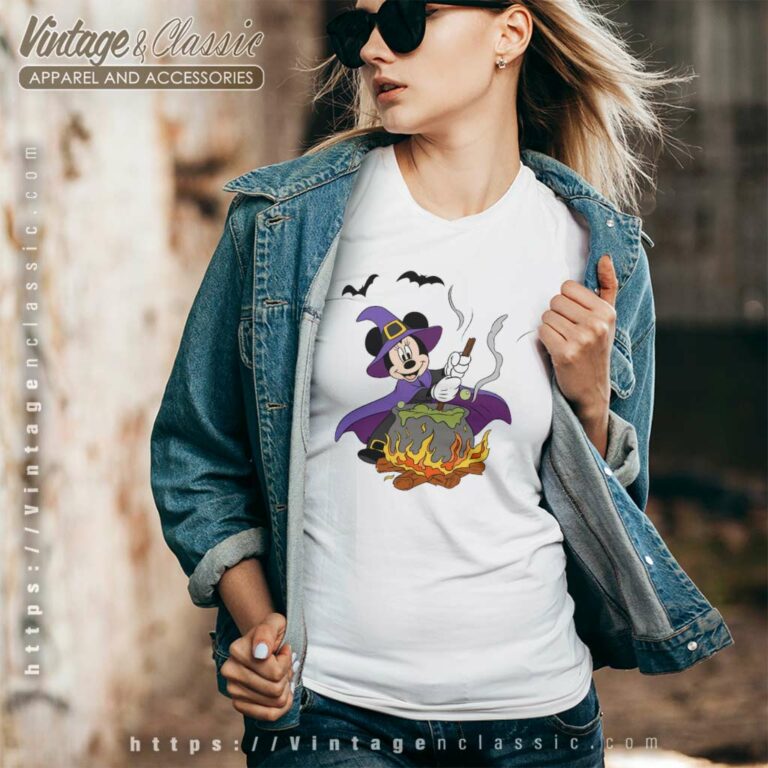 Minnie Halloween Shirt Cauldron V Neck TShirt Minnie Halloween Shirt Cauldron V Neck TShirt