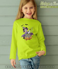 Minnie Halloween Shirt Cauldron kids Longsleeves