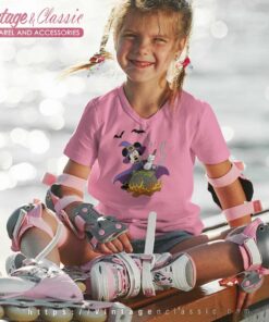 Minnie Halloween Shirt Cauldron kids Vneck