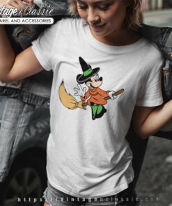 Minnie Halloween Shirt Disney Witch Women TShirt