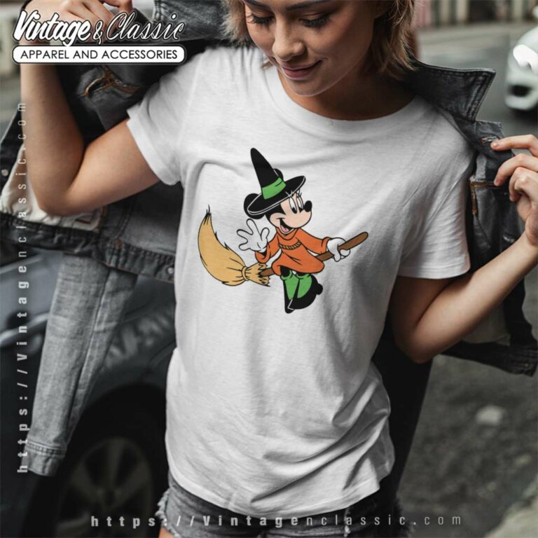 Minnie Halloween Shirt Disney Witch Women TShirt Minnie Halloween Shirt Disney Witch Women TShirt