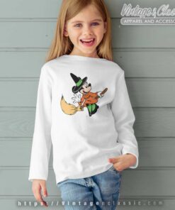 Minnie Halloween Shirt Disney Witch kids Longsleeves