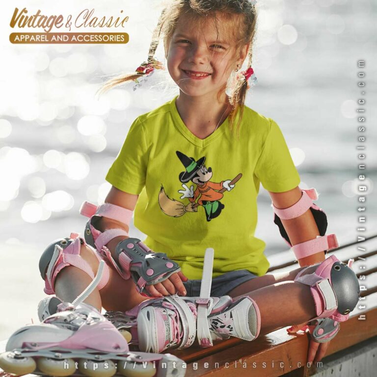 Minnie Halloween Shirt Disney Witch kids Vneck Minnie Halloween Shirt Disney Witch kids Vneck