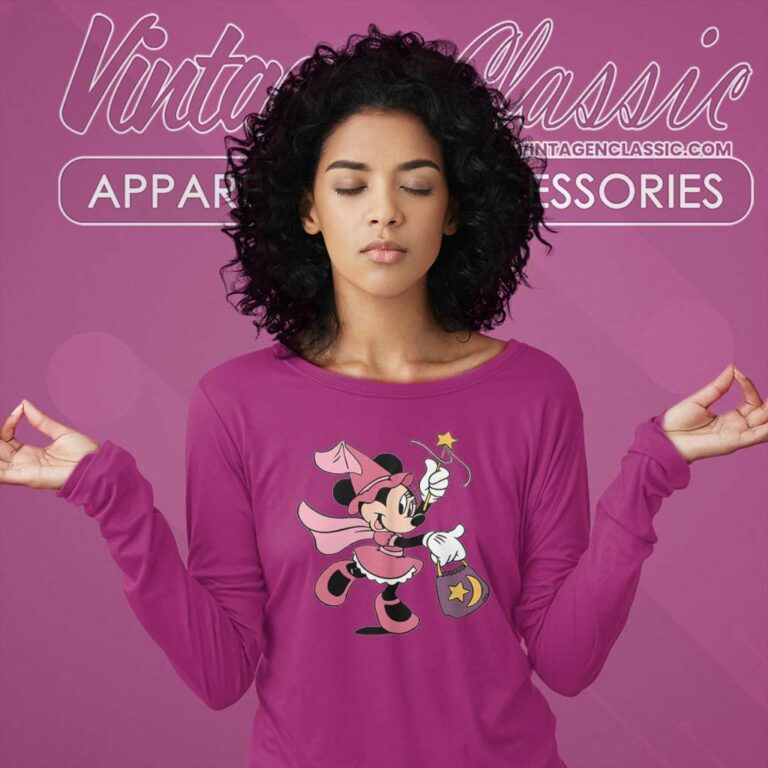 Minnie Halloween Shirt Gift For Mickeys Fan Long Sleeve Tee Minnie Halloween Shirt Gift For Mickeys Fan Long Sleeve Tee
