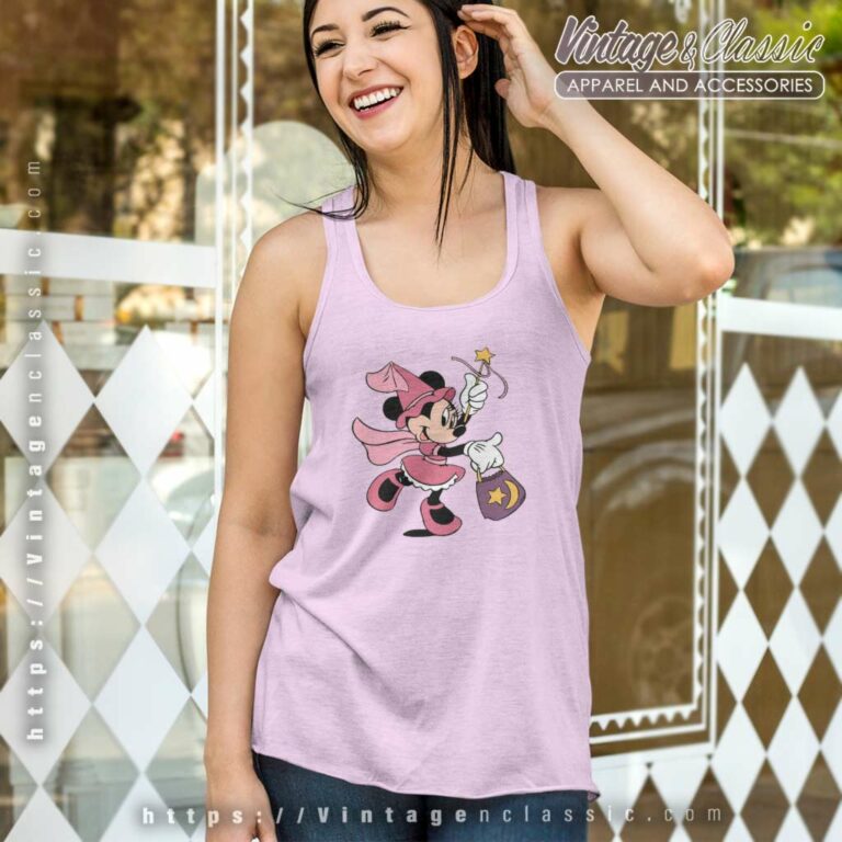 Minnie Halloween Shirt Gift For Mickeys Fan Tank Top Racerback Minnie Halloween Shirt Gift For Mickeys Fan Tank Top Racerback