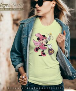 Minnie Halloween Shirt Gift For Mickeys Fan V Neck TShirt