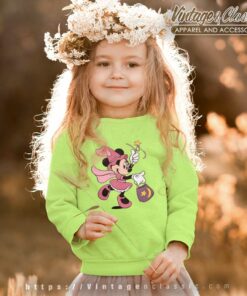 Minnie Halloween Shirt Gift For Mickeys Fan kids Sweetshirt