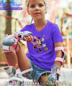 Minnie Halloween Shirt Gift For Mickeys Fan kids Vneck