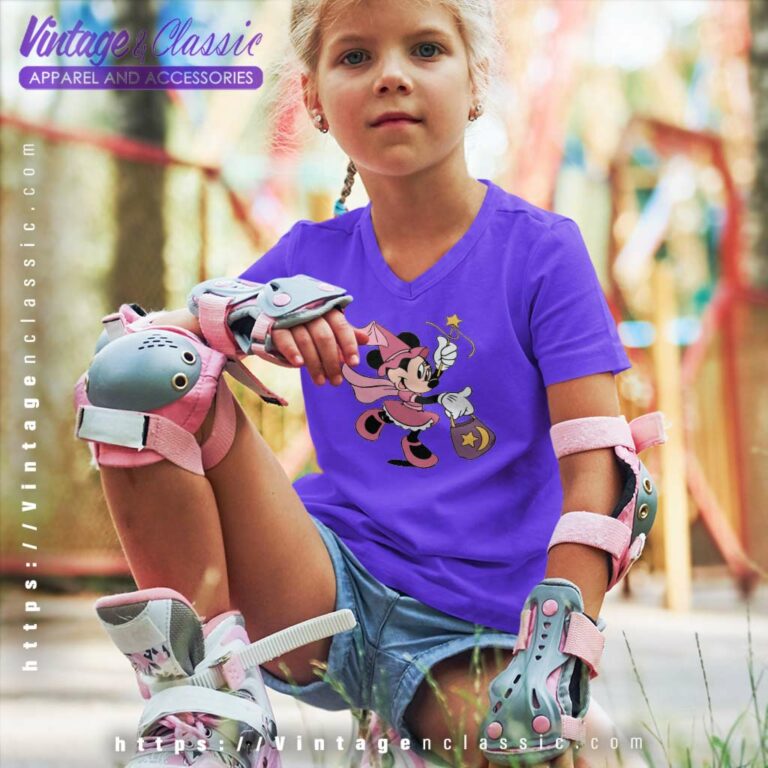 Minnie Halloween Shirt Gift For Mickeys Fan kids Vneck Minnie Halloween Shirt Gift For Mickeys Fan kids Vneck