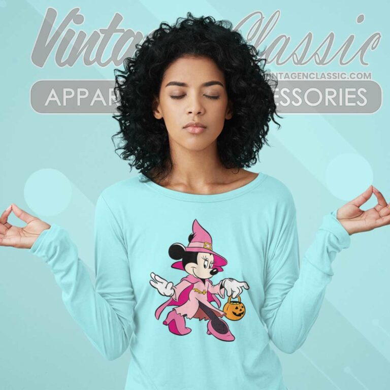Minnie Mickeys Not So Scary Halloween Party Long Sleeve Tee Minnie Mickeys Not So Scary Halloween Party Long Sleeve Tee