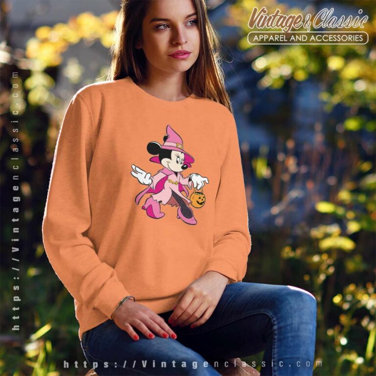 Minnie Mickeys Not So Scary Halloween Party Sweatshirt Minnie Mickeys Not So Scary Halloween Party Sweatshirt