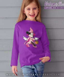 Minnie Mickeys Not So Scary Halloween Party kids Longsleeves