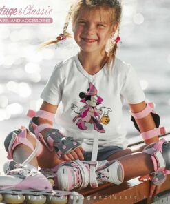 Minnie Mickeys Not So Scary Halloween Party kids Vneck