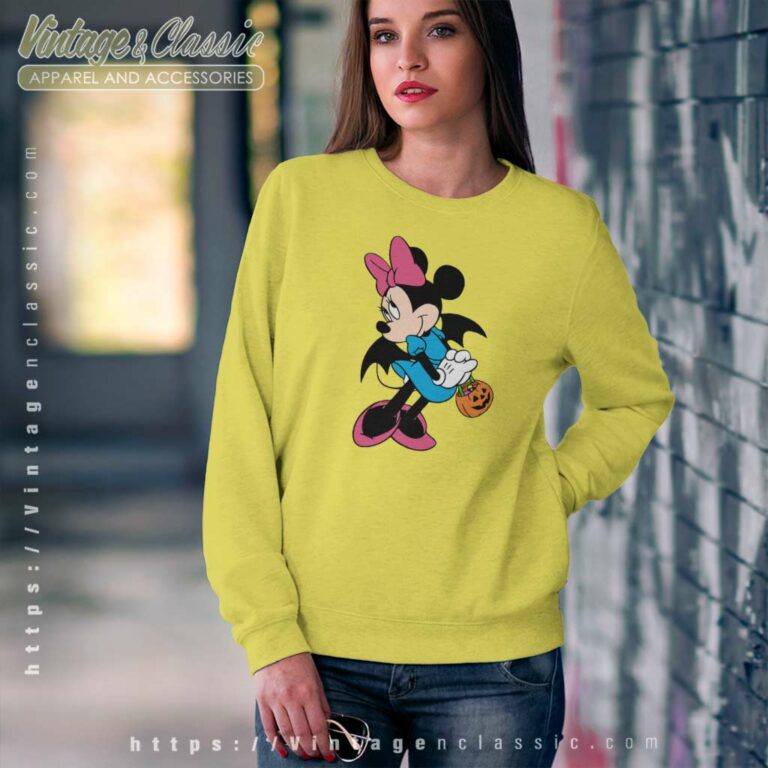 Minnie Mouse Bat Shirt Disney Minnie Sweatshirt Minnie Mouse Bat Shirt Disney Minnie Sweatshirt