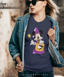 Minnie Mouse Fairy Halloween V Neck TShirt