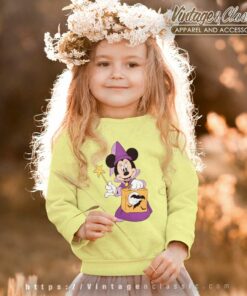 Minnie Mouse Fairy Halloween kids Sweetshirt