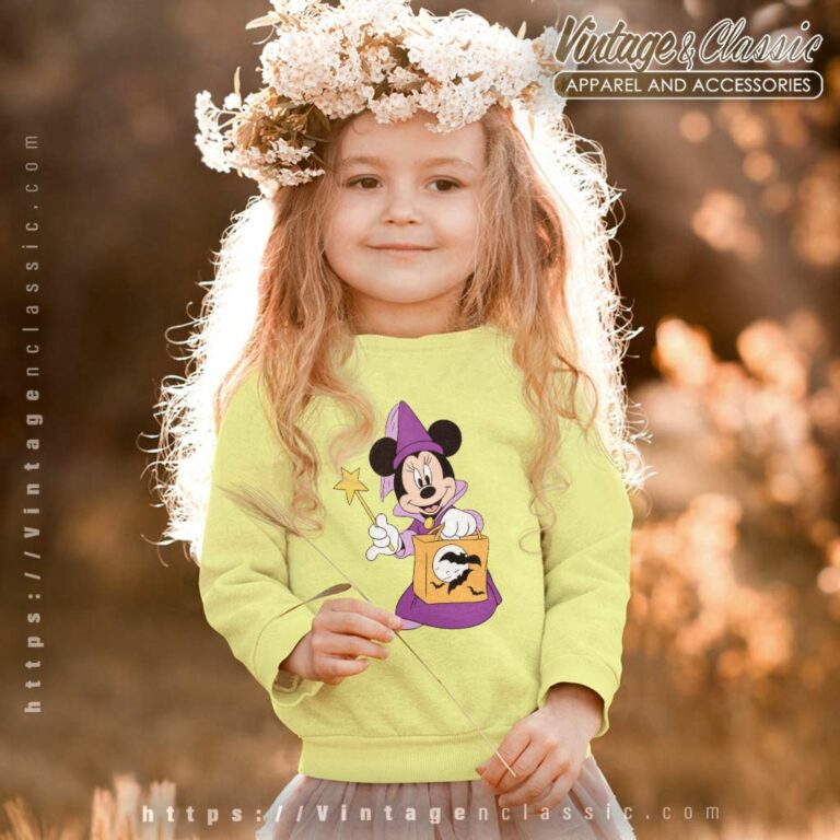 Minnie Mouse Fairy Halloween kids Sweetshirt Minnie Mouse Fairy Halloween kids Sweetshirt