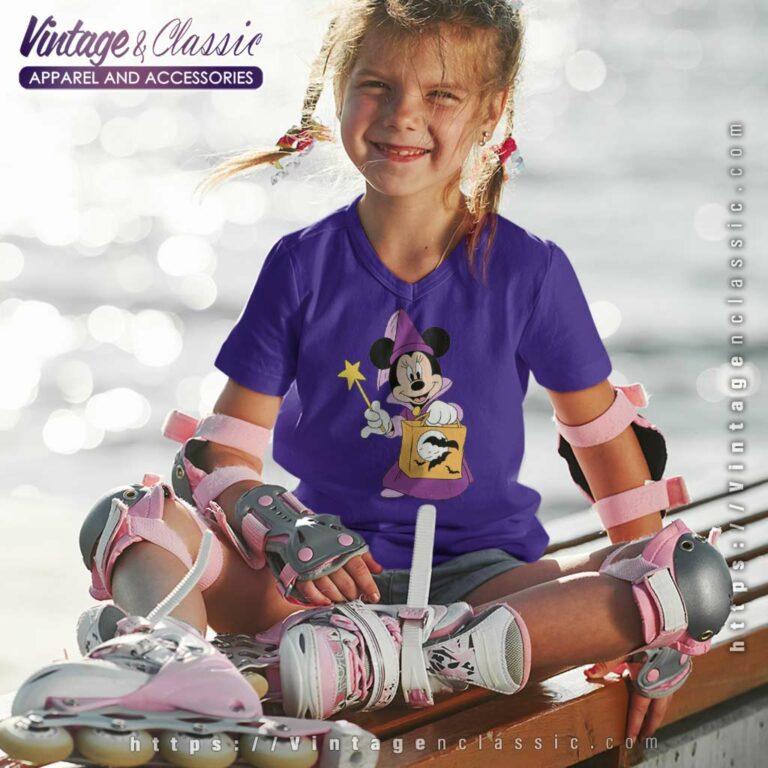 Minnie Mouse Fairy Halloween kids Vneck Minnie Mouse Fairy Halloween kids Vneck