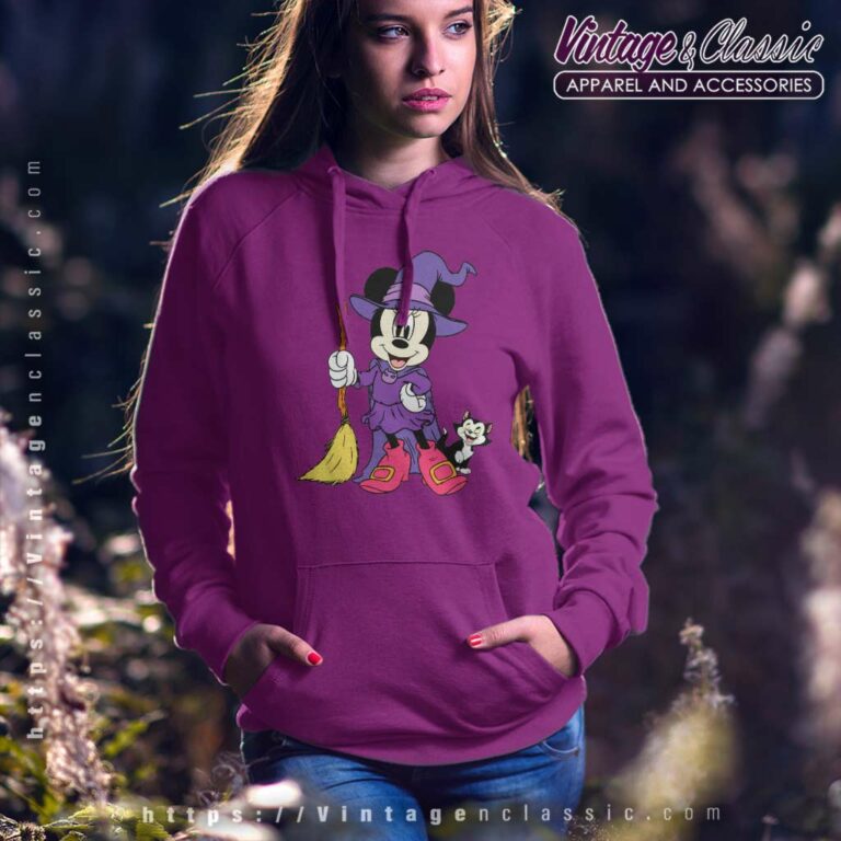 Minnie Mouse Figaro Halloween Shirt Disney Halloween Hoodie Minnie Mouse Figaro Halloween Shirt Disney Halloween Hoodie
