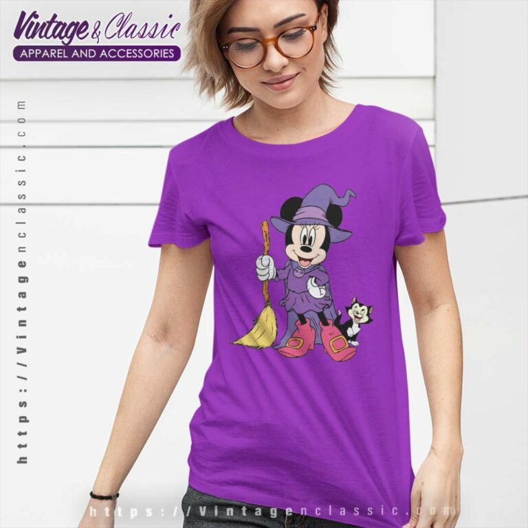 Minnie Mouse Figaro Halloween Shirt Disney Halloween T Shirt Minnie Mouse Figaro Halloween Shirt Disney Halloween T Shirt