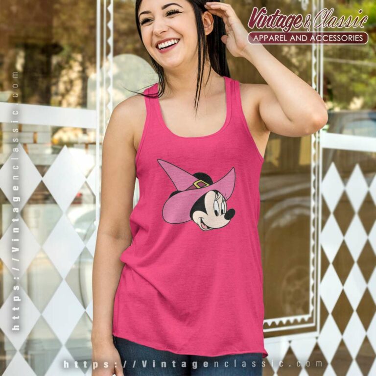 Minnie Mouse Halloween Cute Tank Top Racerback Minnie Mouse Halloween Cute Tank Top Racerback