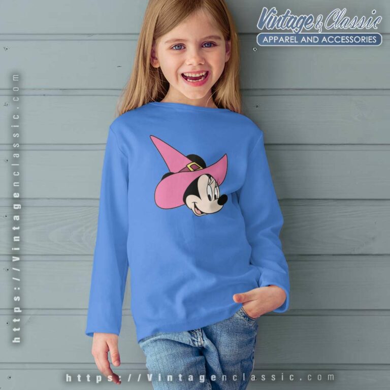 Minnie Mouse Halloween Cute kids Longsleeves Minnie Mouse Halloween Cute kids Longsleeves