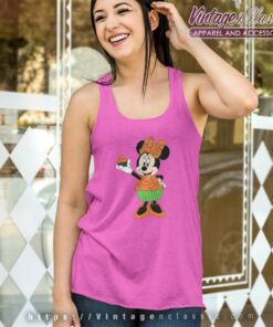 Minnie Mouse Halloween Shirt Cupcake Tank Top Racerback