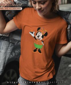 Minnie Mouse Halloween Shirt Cupcake Women TShirt