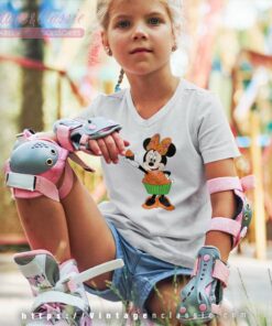 Minnie Mouse Halloween Shirt Cupcake kids Vneck