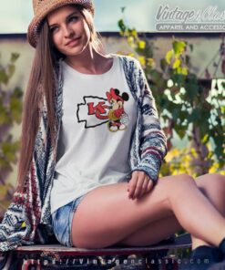 Minnie Mouse Kansas City Chiefs T Shirt 1