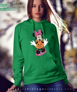 Minnie Mouse Pumpkin Halloween Hoodie