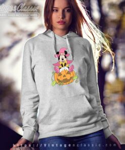 Minnie Mouse Pumpkin Shirt Disney Halloween Hoodie