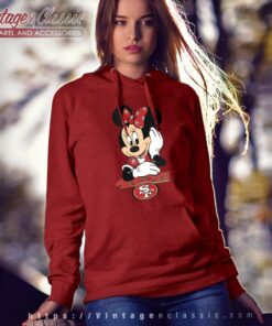 Minnie Mouse San Francisco 49ers Hoodie