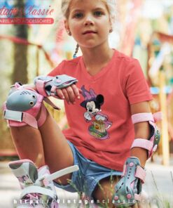 Minnie Mouse Trick Or Treat Halloween kids Vneck