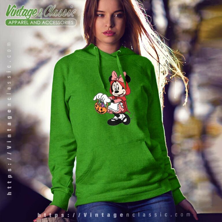 Minnie Red Riding Hood Halloween Hoodie Minnie Red Riding Hood Halloween Hoodie