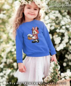 Minnie Red Riding Hood Halloween kids Sweetshirt