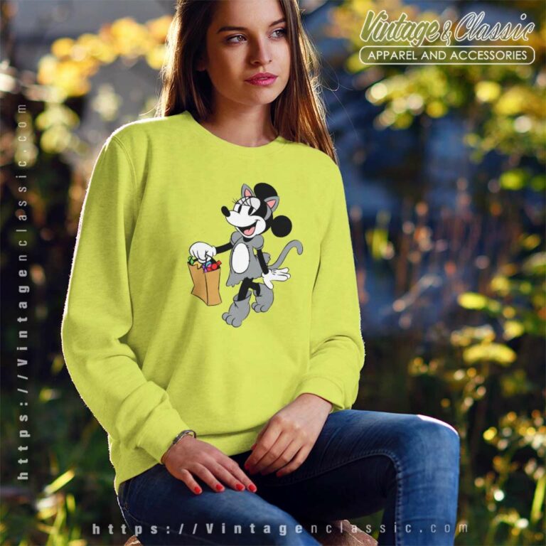 Minnie Spooky Halloween Shirt Trick Or Treat Sweatshirt Minnie Spooky Halloween Shirt Trick Or Treat Sweatshirt