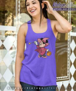 Minnie Witch Disney Halloween Tank Top Racerback