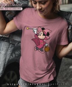 Minnie Witch Disney Halloween Women TShirt