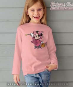 Minnie Witch Disney Halloween kids Longsleeves