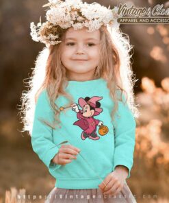 Minnie Witch Disney Halloween kids Sweetshirt