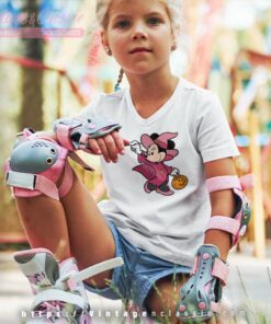 Minnie Witch Disney Halloween kids Vneck