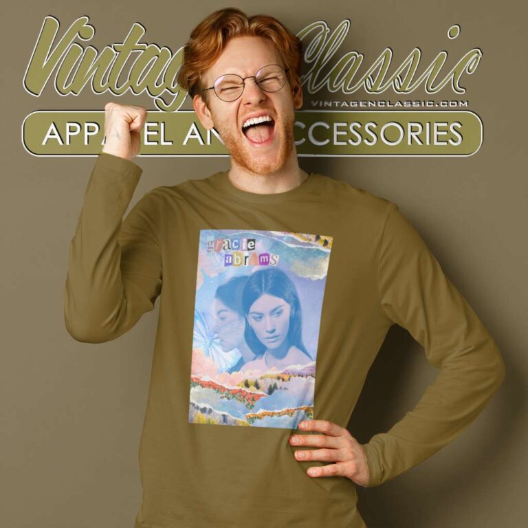 Minor Album Poster Gracie Abrams Long Sleeve Tee Minor Album Poster Gracie Abrams Long Sleeve Tee