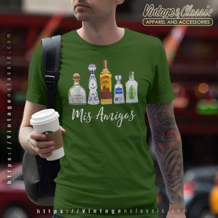 Mis Amigos Tequila Funny T Shirt Mis Amigos Tequila Funny T Shirt