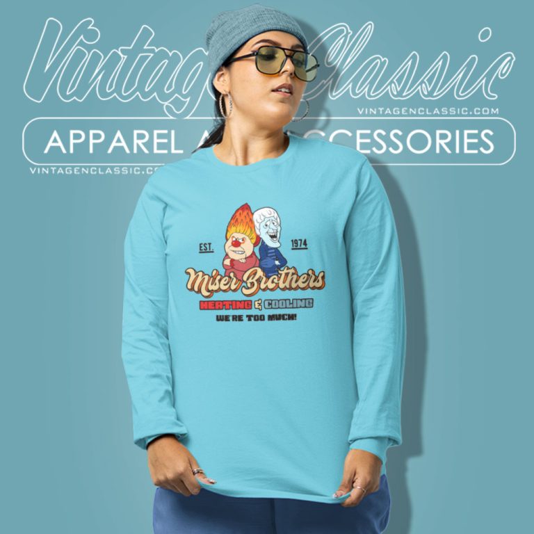 Miser Brothers Heating And Cooling Long Sleeve Tee Miser Brothers Heating And Cooling Long Sleeve Tee